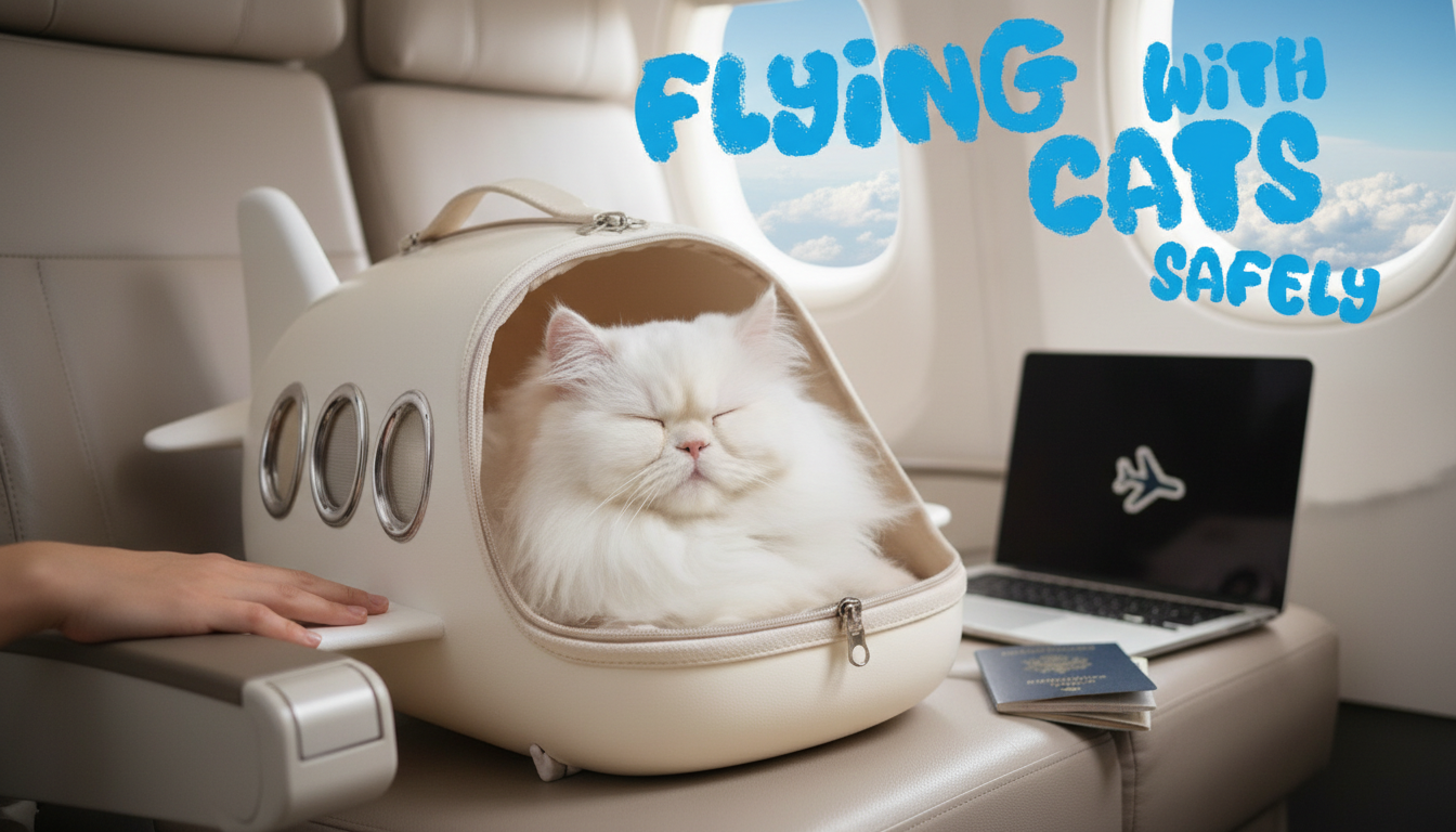 Flying With Cats: Safety Tips for Calm, Stress-Free Trips